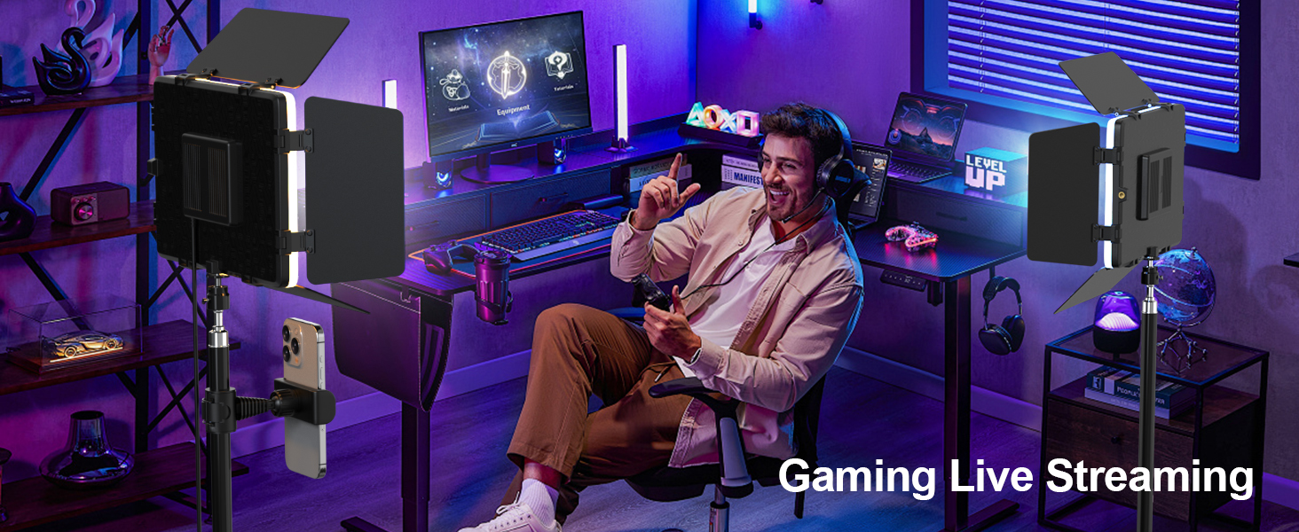 video lighting for video recording