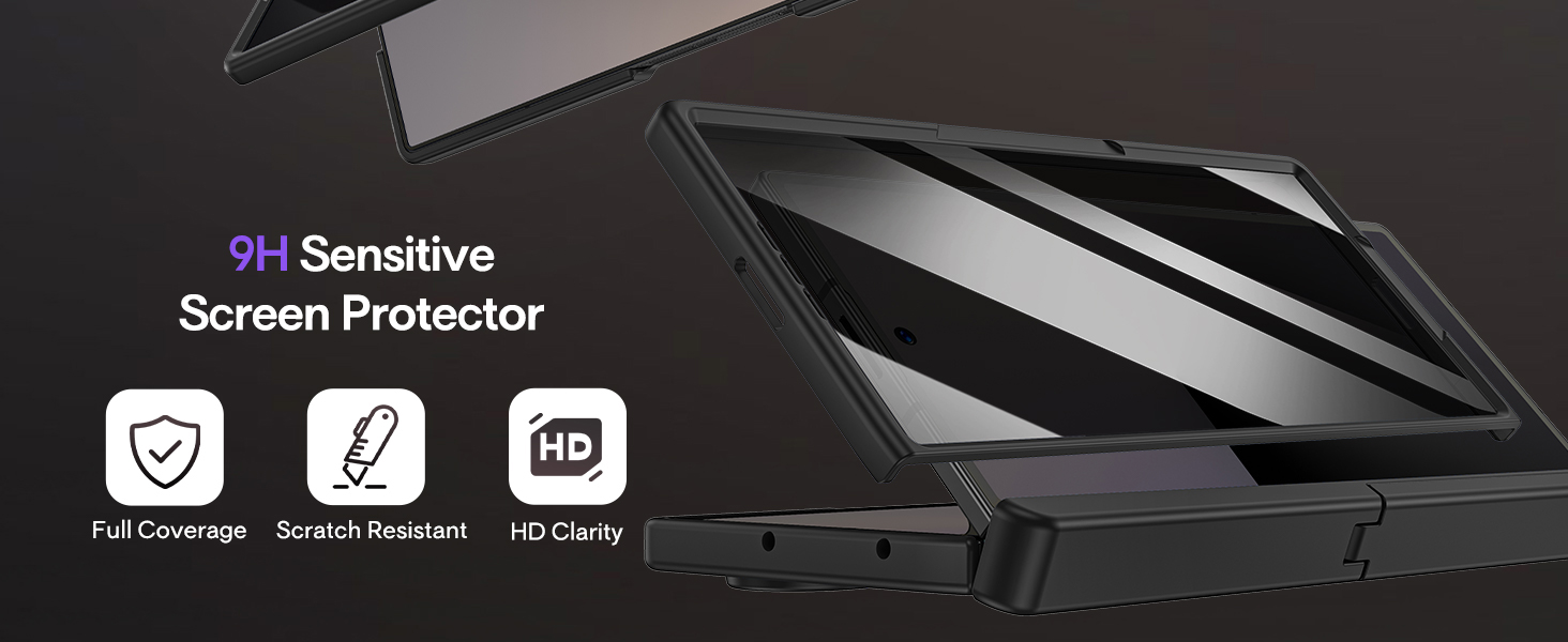 Maxdara for Z Fold 7 Magnetic Case with Kickstand