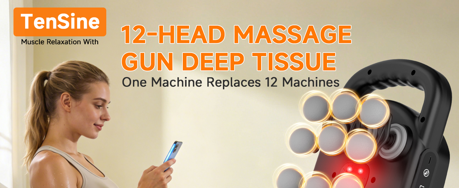 back massager for pain relief deep tissue