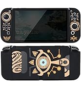 TIKOdirect Dockable Case Compatible with Switch OLED 2021, Cool Protective Soft Cover Full Protec...
