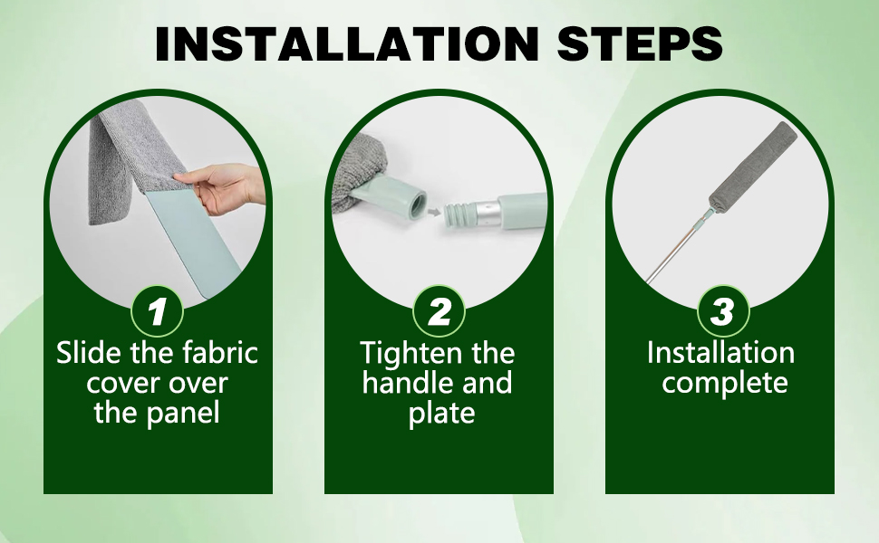 Retractable Gap Dust Cleaning Artifact