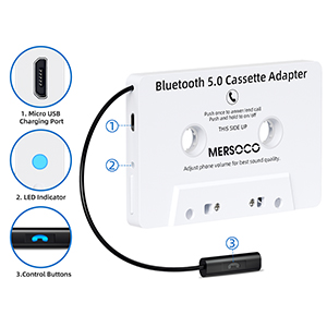 bluetooth cassette adapter