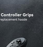AMVR Upgraded Controller Grips Cover Compatible with Meta/Oculus Quest 3 Accessories, with Batter...