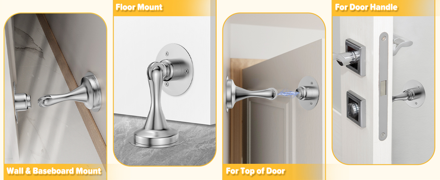 Door Stoppers Magnetic Door Catch