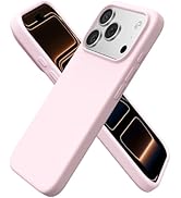 ORNARTO Compatible with iPhone 17 Pro Case, Slim Liquid Silicone 4 Layers Full Covered Soft Gel R...