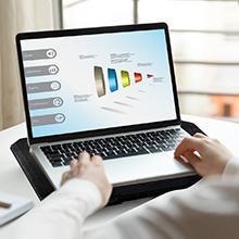 use laptop cooling pad in bed