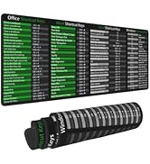 Green Computer Shortcut Keys Shortcuts Office Power Point Excel Word Gaming Keyboard Mouse Pad Mo...