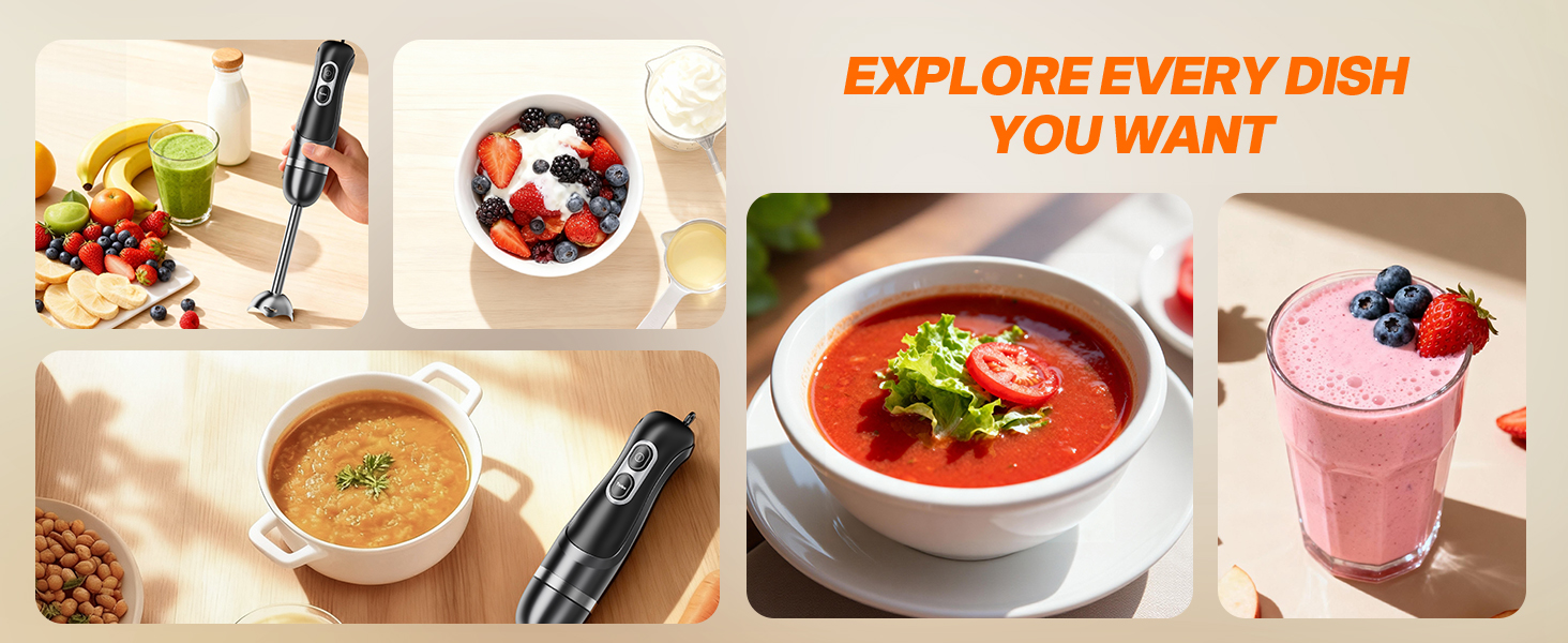 handheld blender immersion blender cordless batidora de mano