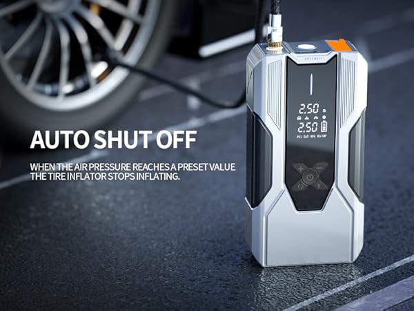 Jump Starter with Air Compressor