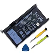 YRDD6 1VX1H Laptop Battery Replace for Dell Inspiron 5482 5485 7586 3583 5491 5591 5481 3310 5488...