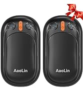 2 Pack Hand Warmers Rechargeable, 2 in 1 Electric Hand Warmers Reusable, 12Hrs Long Heating, Port...