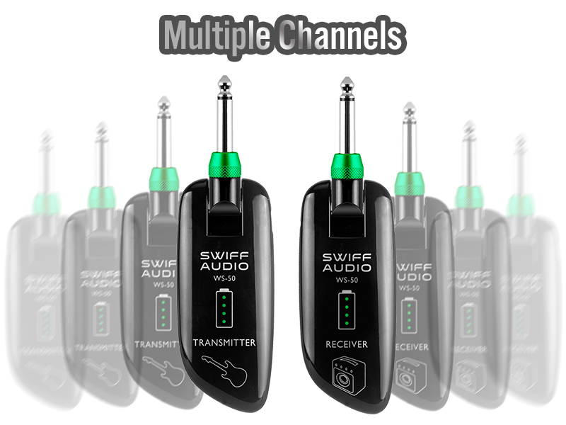 wireless guitar transmitter receiver