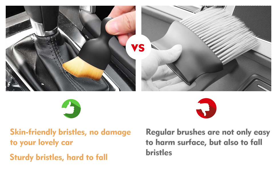 car interior dust brush