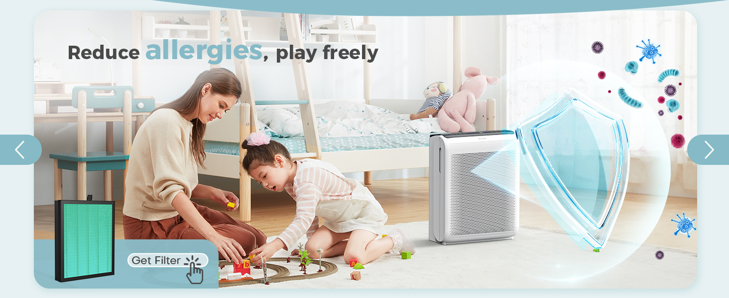 air purifier reduce allergies