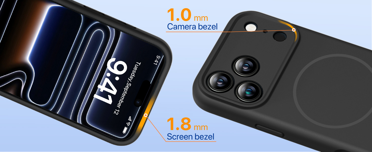 iPhone 17 Pro Max Case Silicone Magnetic