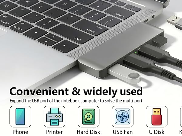 more usb