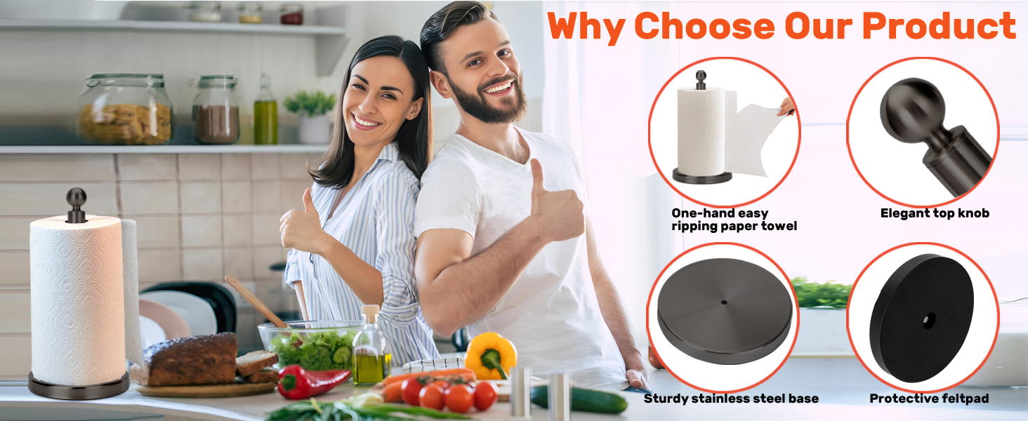 Paper Towel Holders Countertop