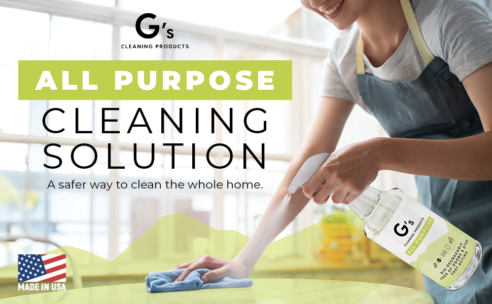 All Purpose Cleaner In Use