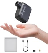 dwndpump Mini Electric Bike Pump, Portable Bike Tire Pump, Tiny Bicycle Pump with Presta and Schr...