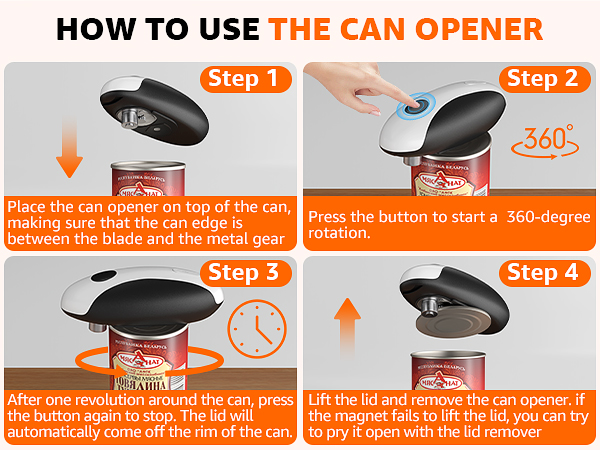 automatic can opener can openers electric canner electric can opener for seniors