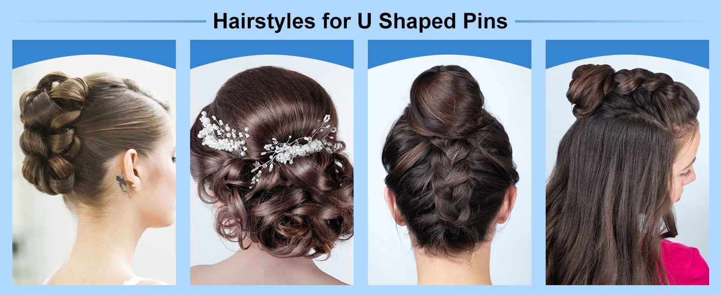 U hair pins
