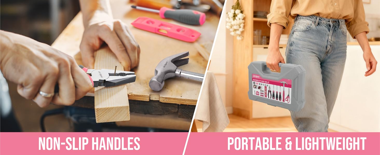 Tool Box Tool Set pink tool kit pink tool sets women household tool kit lady tool kit mini tool kit
