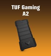 ASUS TUF Gaming A2- USB-C 3.2 Gen 2x2 Portable SSD Enclosure, Dual M.2 NVMe PCIe and SATA, MIL-ST...