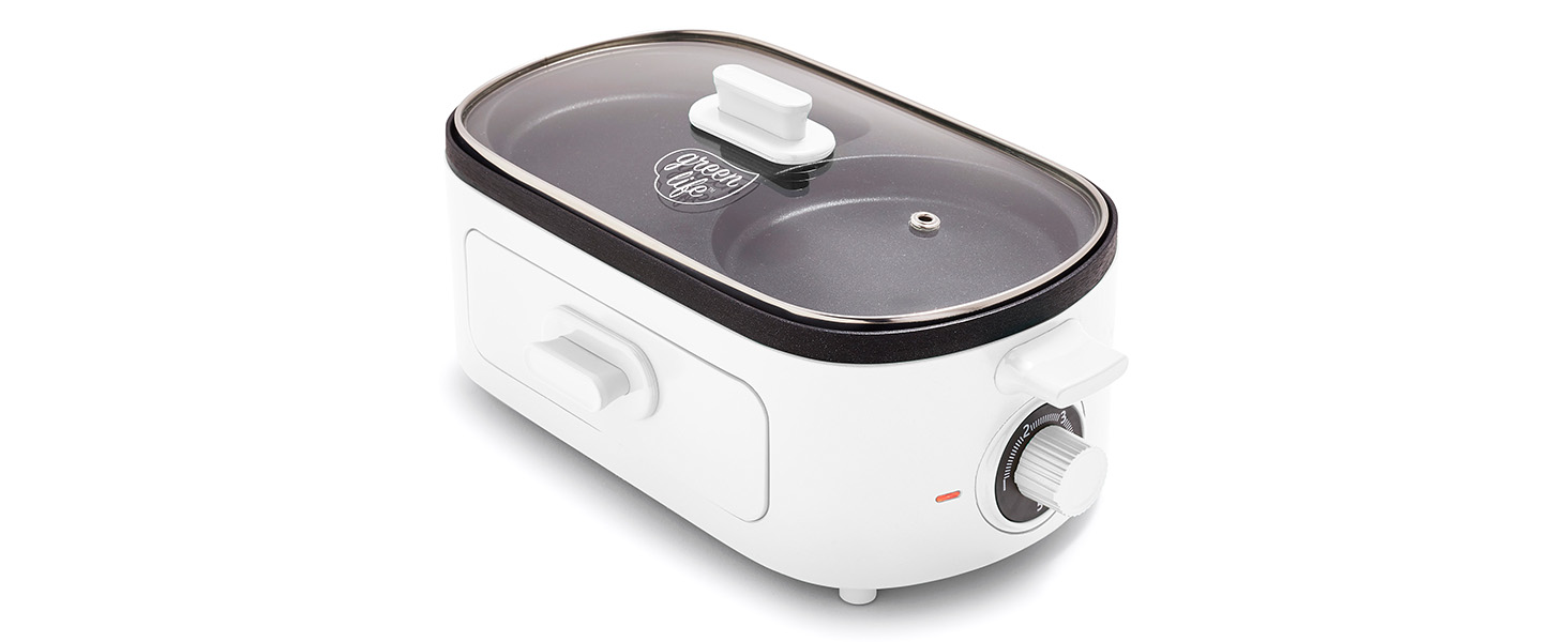 GreenLife home electrics, popcorn maker, easy to use, time saving, versatile, healthy ceramic, pfas