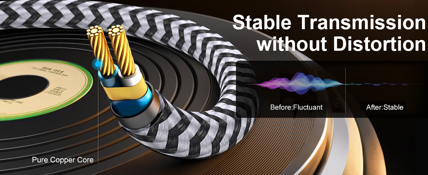 3.5mm to 1/4 cable