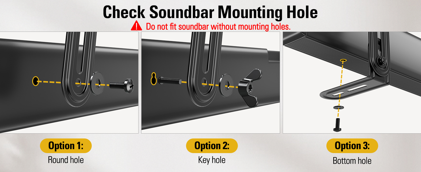 soundbar mount