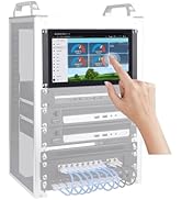 GeeekPi 9 inch 1280x720 LCD Touch Screen 3U Rack Mount Monitor for DeskPi RackMate T0/T1/T2/T0 Pl...