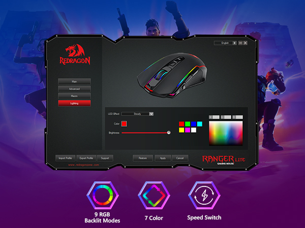 Customizable Backlits and Effects