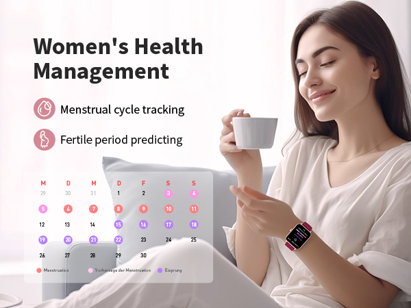 Smart Watch for Women, Alexa Built-in, 1.8&amp;#34; Touch Screen Fitness Tracker