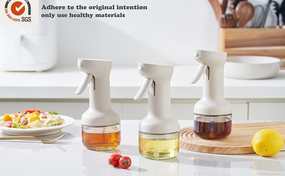 Oil Sprayer for Cooking, Salads, BBQs and More, Continuous Spray with Portion Control