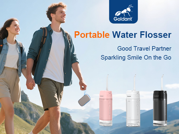 Portable water flosser