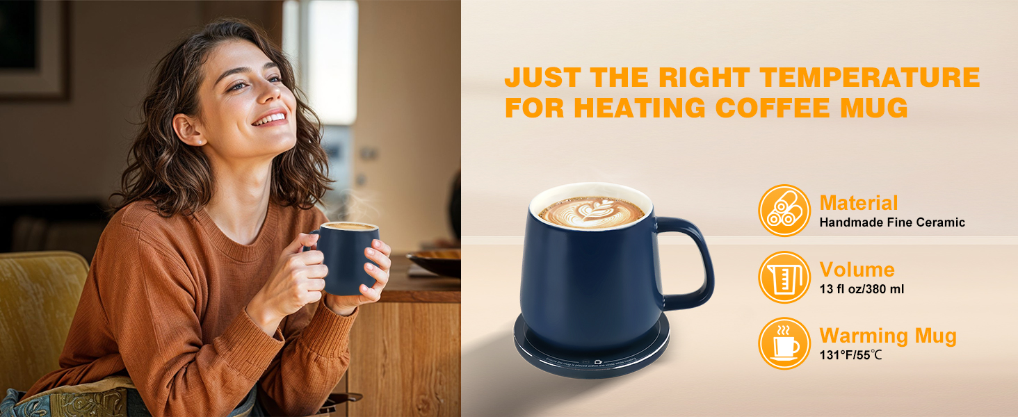 wireless charger mug warmer