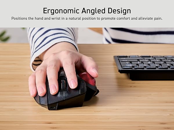 Ex-G Pro Trackball Ergonomics