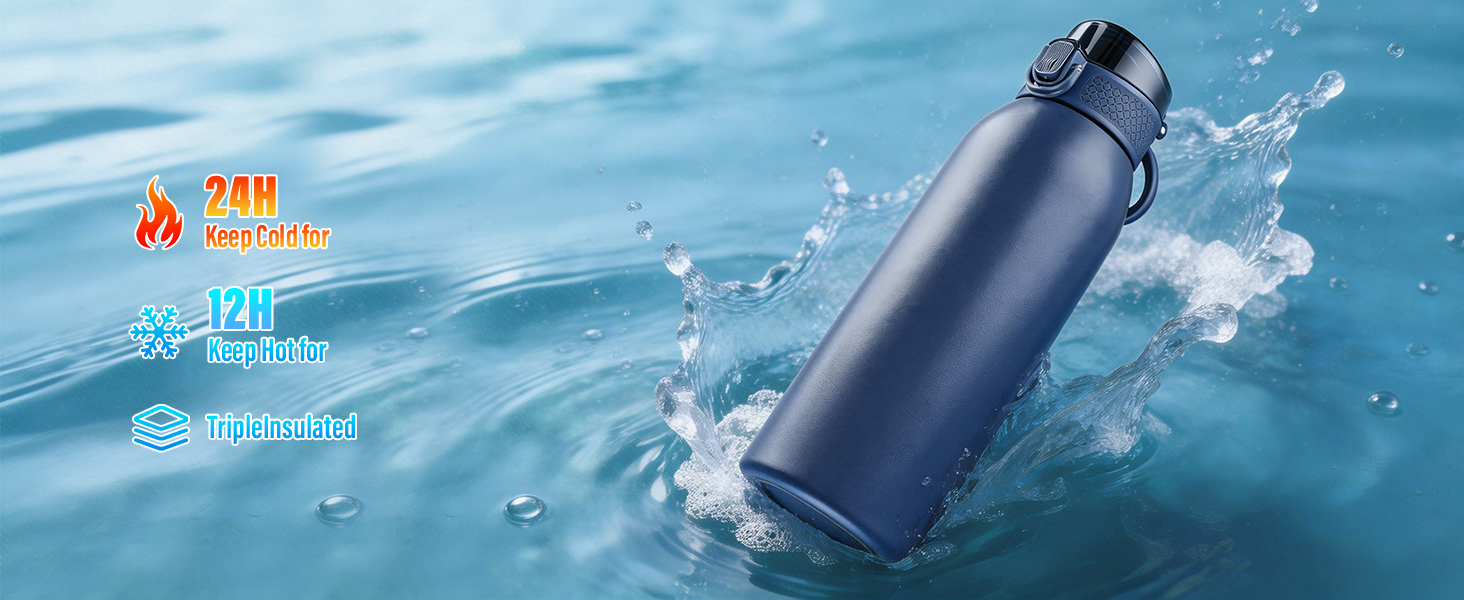 insulated water bottle