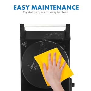 easy to clean hot plate