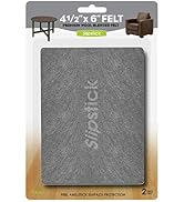 Slipstick Premium Wool Felt Sheet Furniture Pads/Floor Surface Protectors (6 Inch x 4-1/2 inch) I...
