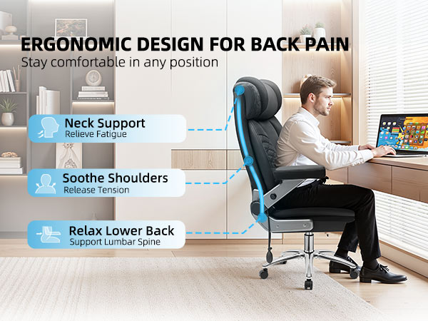 Ergonomic Comfy Office Chair