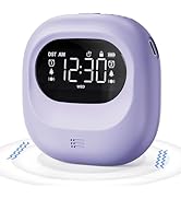 Vibrating Alarm Clock for Heavy Sleepers Adults, Rechargeable Battery Operated Bed Shaker Under P...