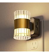 DORESshop LED Night Light Plug in, Modern Night Lights Plug into Wall, Dusk to Dawn Sensor, 0-100...