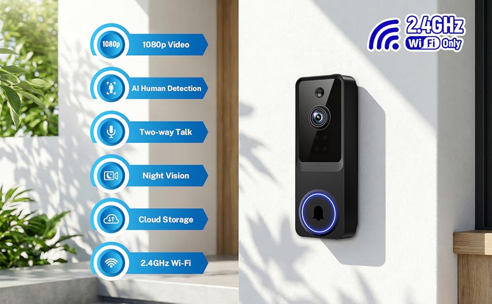 Home Security Doorbell Camera