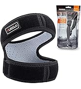 HUEGLO Patella Knee Strap Knee Pain Relief,Knee Stabilizing Brace Support for Tendonitis,Osgood s...