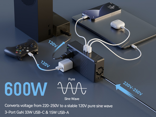 voltage converter 220v to 110v