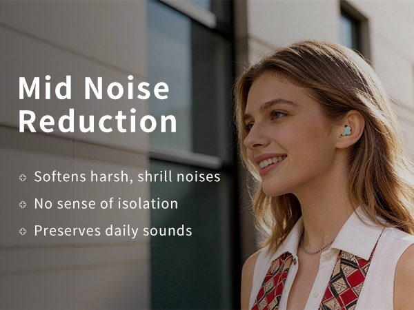 Ear Plugs Women Small Ear Canals Qufits Noise Cancelling Reusable Silicone Earplugs Sleeping Work