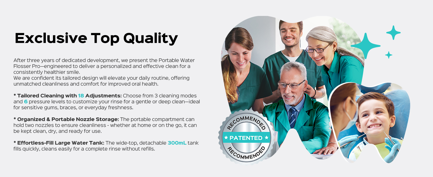 Portable Water Flosser