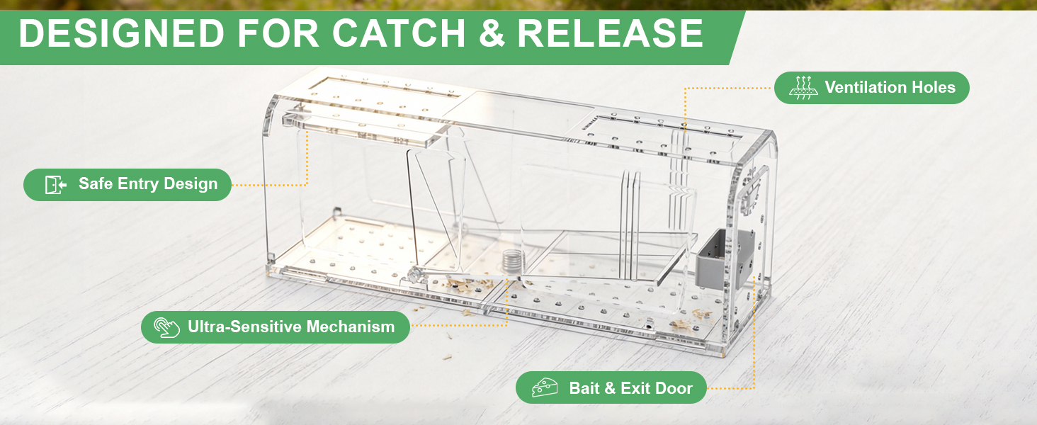 DESIGNED FOR CATCH &amp;amp;amp; RELEASE