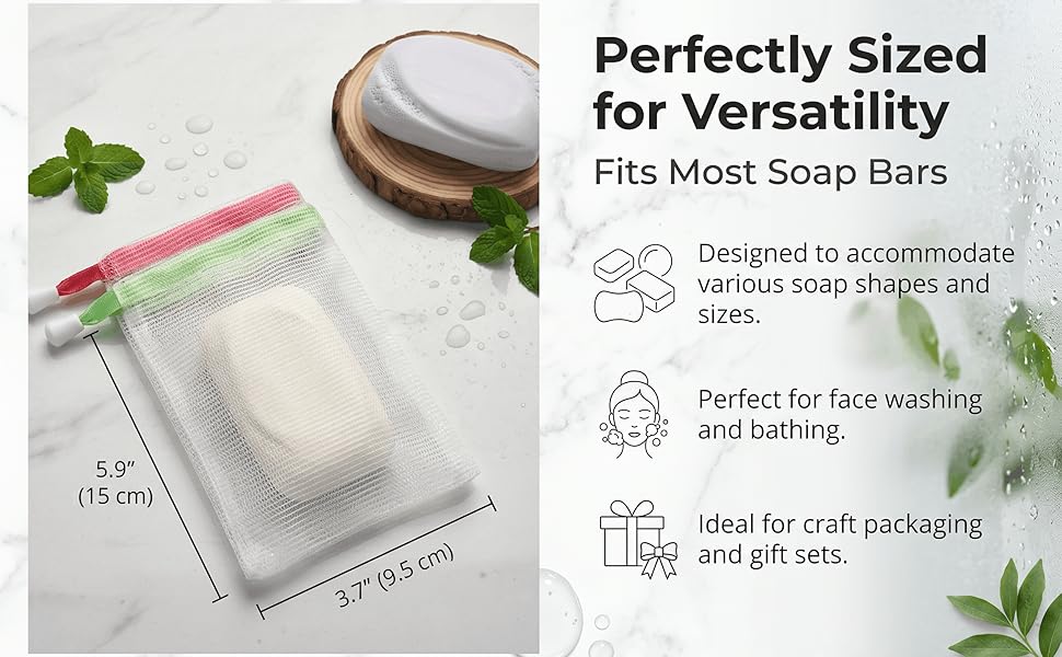 soap bags for soap bars